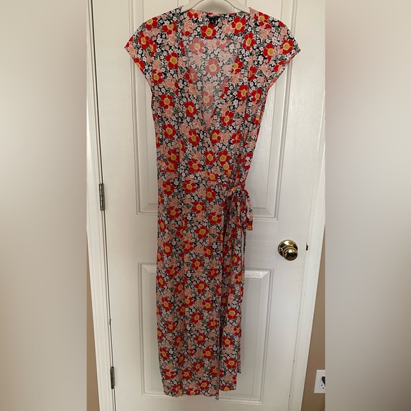 J.Crew Maxi wrap dress - Picture 1 of 7